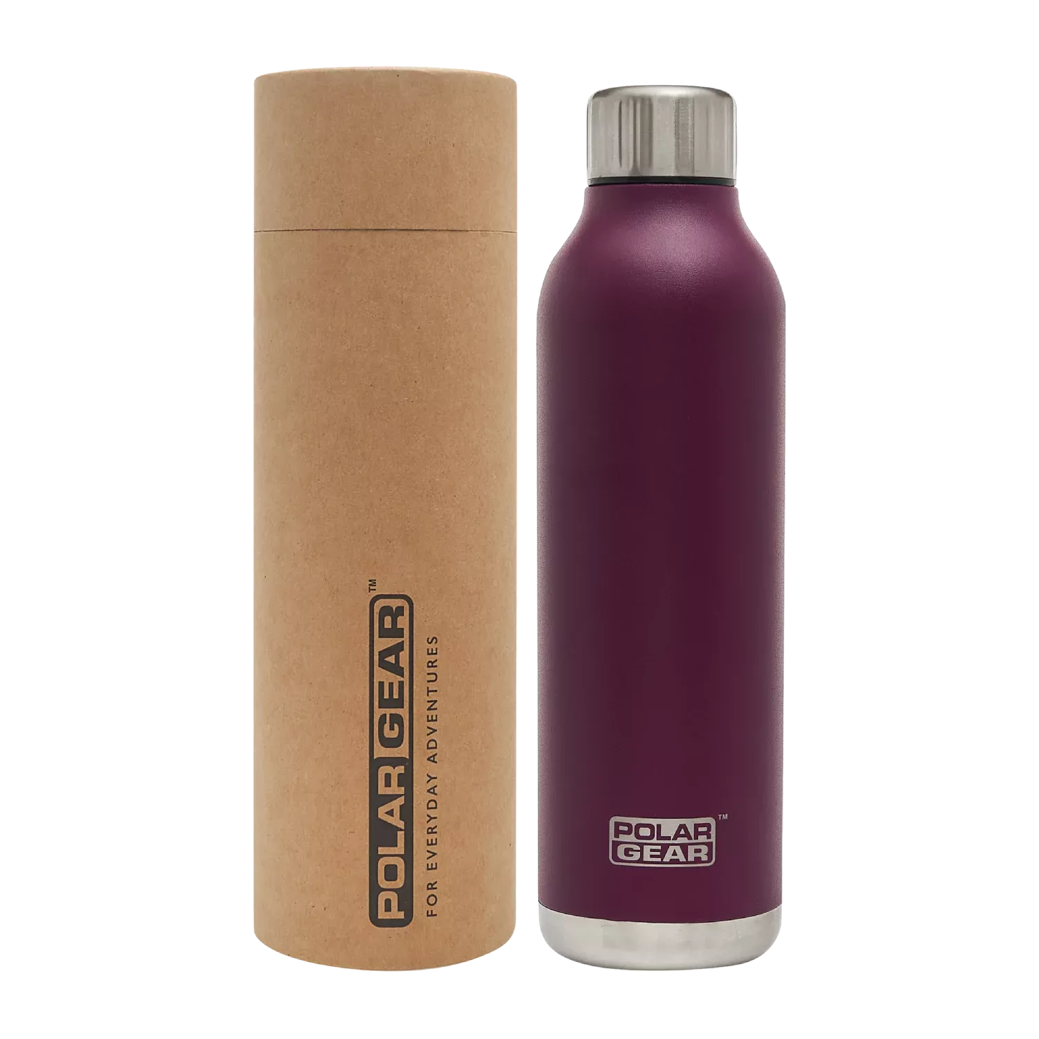 polar gear Affordable Stainless Steel Water Bottle - Food Safe BPA-free