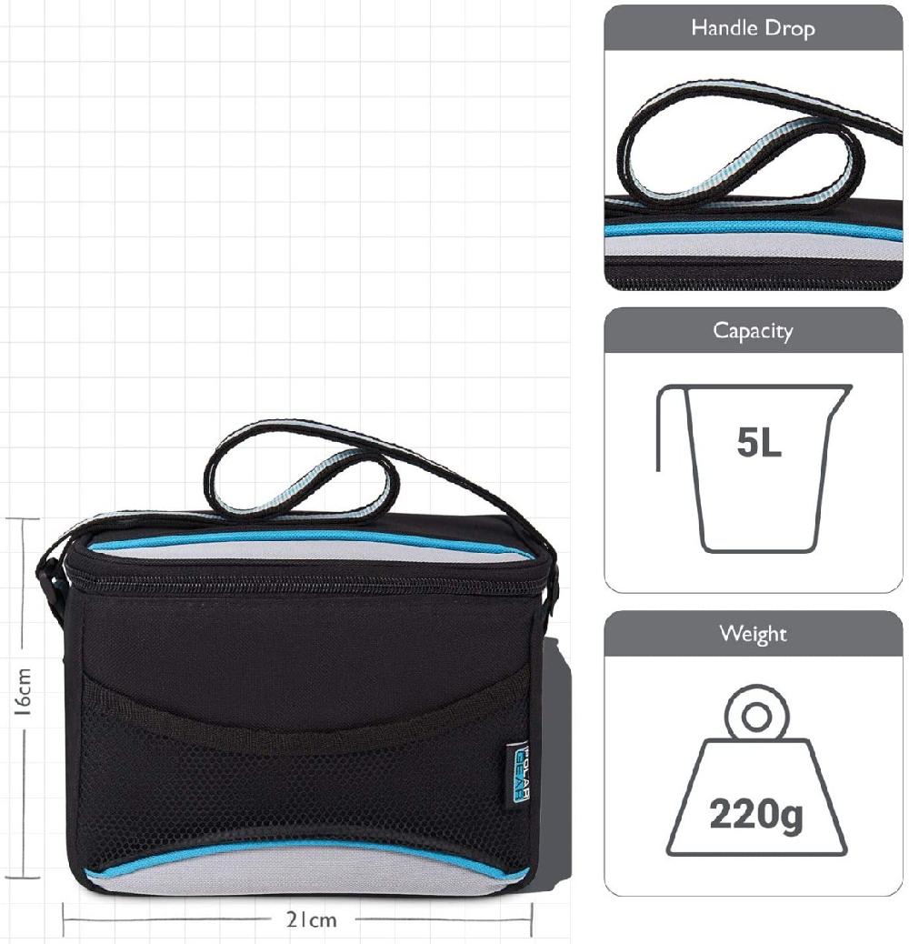 Polar Gear Best Lunch Bag For Men And Women - Small Foldable Lunch Bag