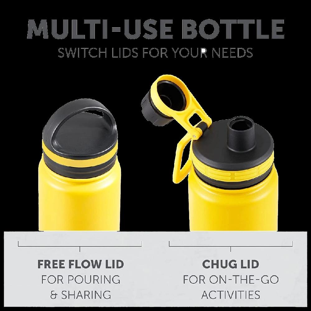 Polar Gear Best Metal Water Bottle - Food Grade Stainless Steel