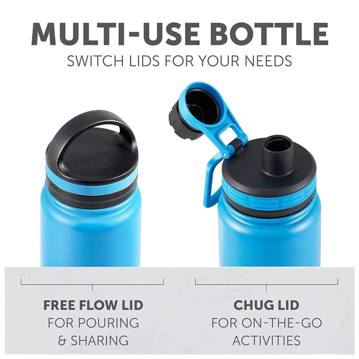 Polar Gear Best Metal Water Bottle - Stainless Steel Double Wall