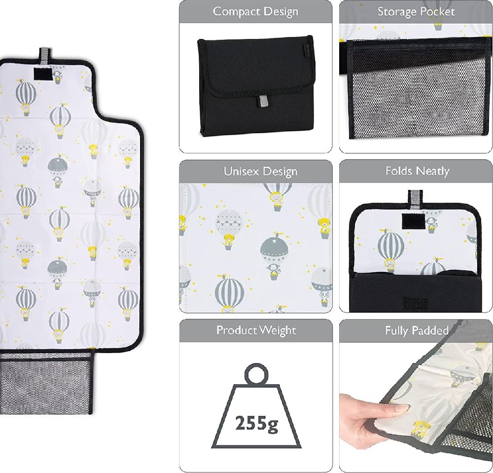 Polar Gear Go Anywhere Baby Changing Mat Balloons - Polargear Official Site