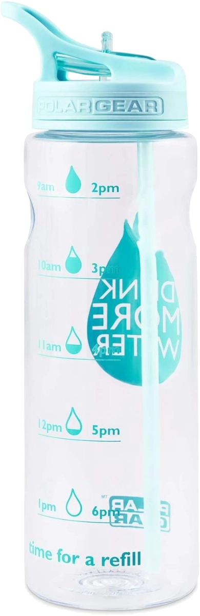 Polar Gear High Quality Plastic Gym Bottle - Mint 750ml