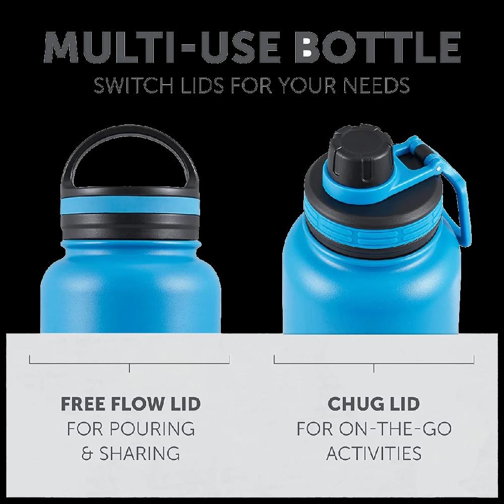 Polar Gear Insulated Water Bottle 1 Litre Perfect For Hot & Cold Drinks