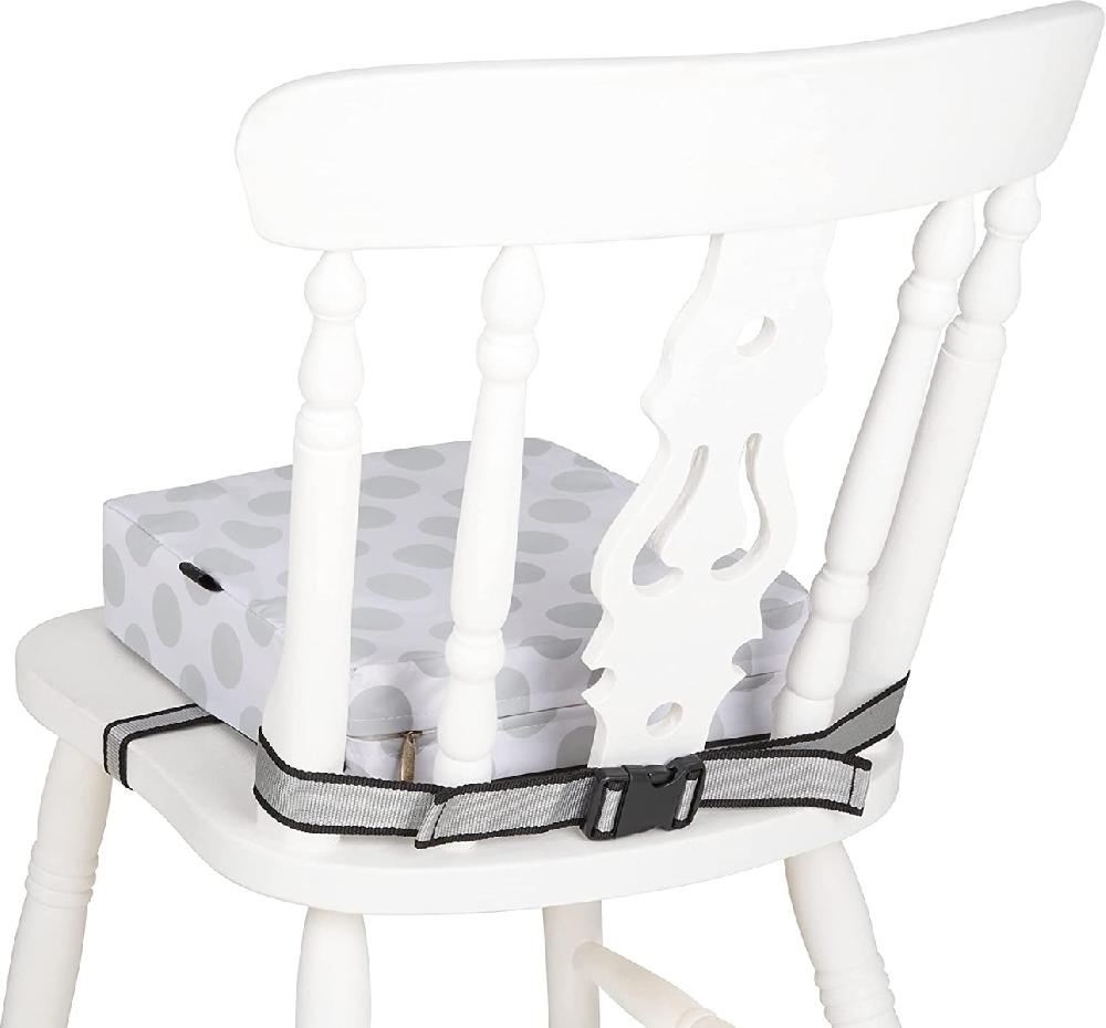 Polar Gear Kids Dining Chair Booster Seat - Grey Spot
