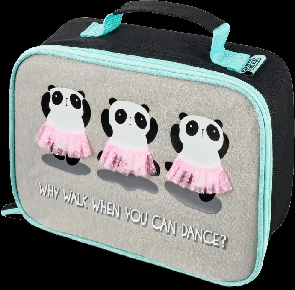 polar gear Panda School Lunchbag - Best Insulated Fun Kids Lunch Bag