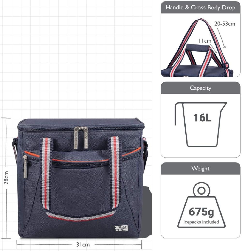 Polar Gear High Quality Insulated Coolbag - 16L