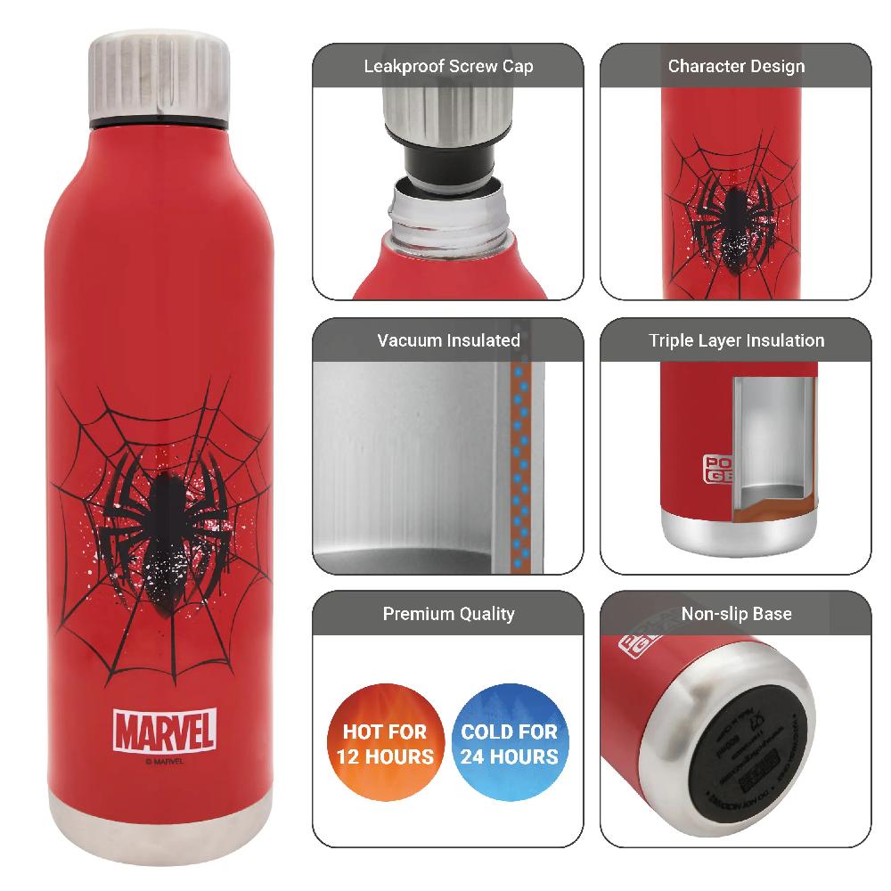 Polar Gear Spiderman Insulated Water Bottle