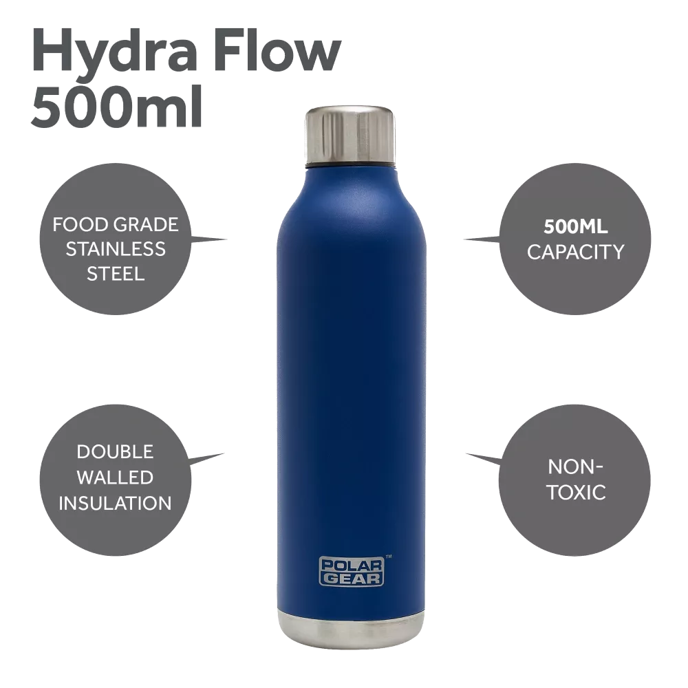 Polar Gear Premium Insulated Metal Water Bottle - Triple Layer Design