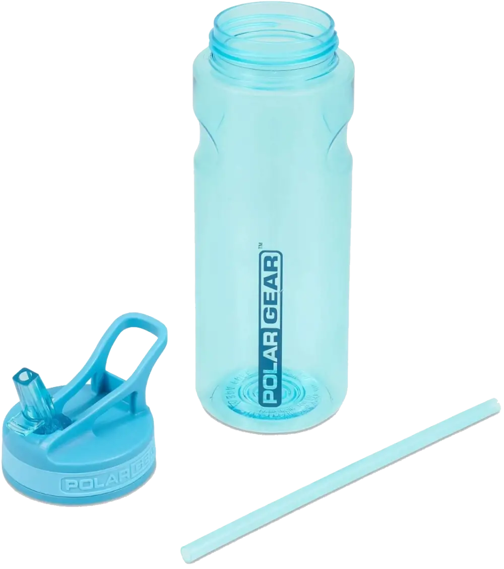 Polar Gear Reusable Plastic Water Bottle - Turquoise 650ml