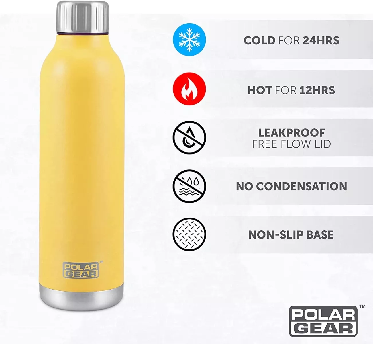 Polar Gear Stainless Steel Bottle For Water And Hot And Cold Drinks