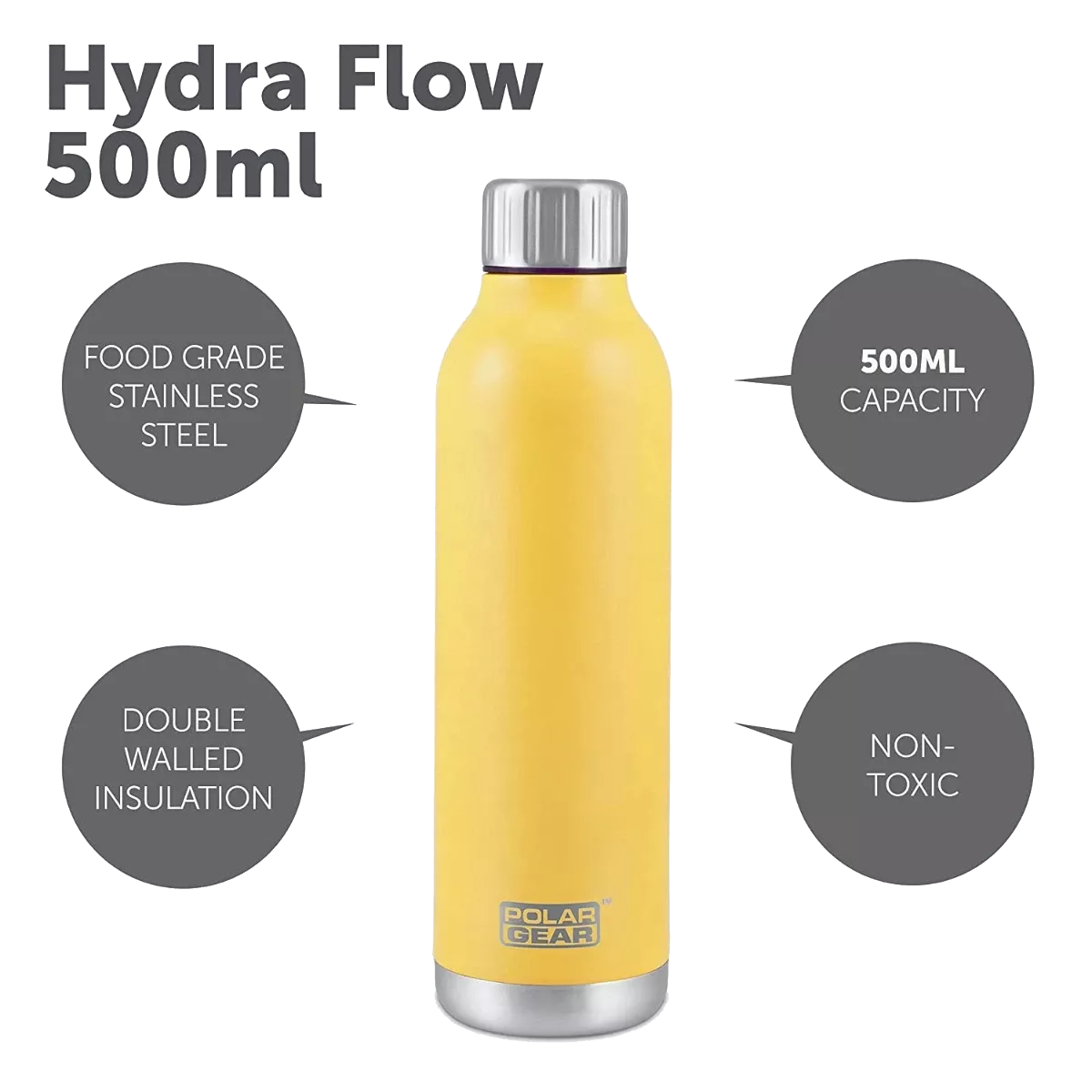Polar Gear Stainless Steel Bottle For Water And Hot And Cold Drinks