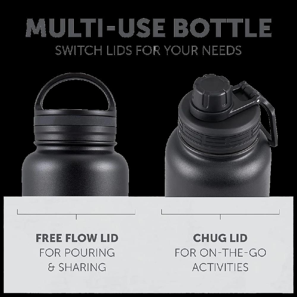 Polar Gear Stainless Steel Water Bottle 1 Litre - Packaged In Gift Tube