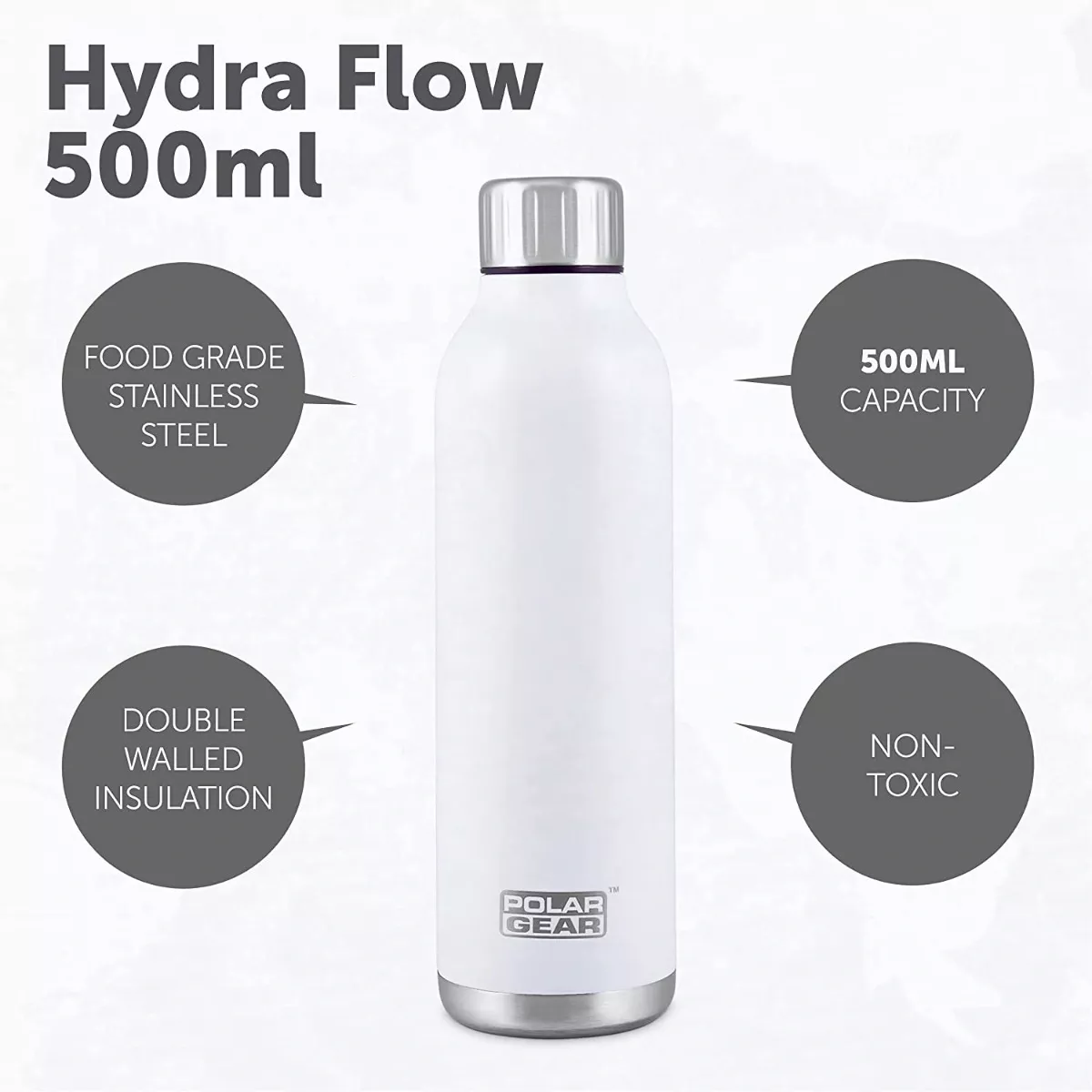 Polar Gear Strong Water Bottle Made With Food Grade Stainless Steel