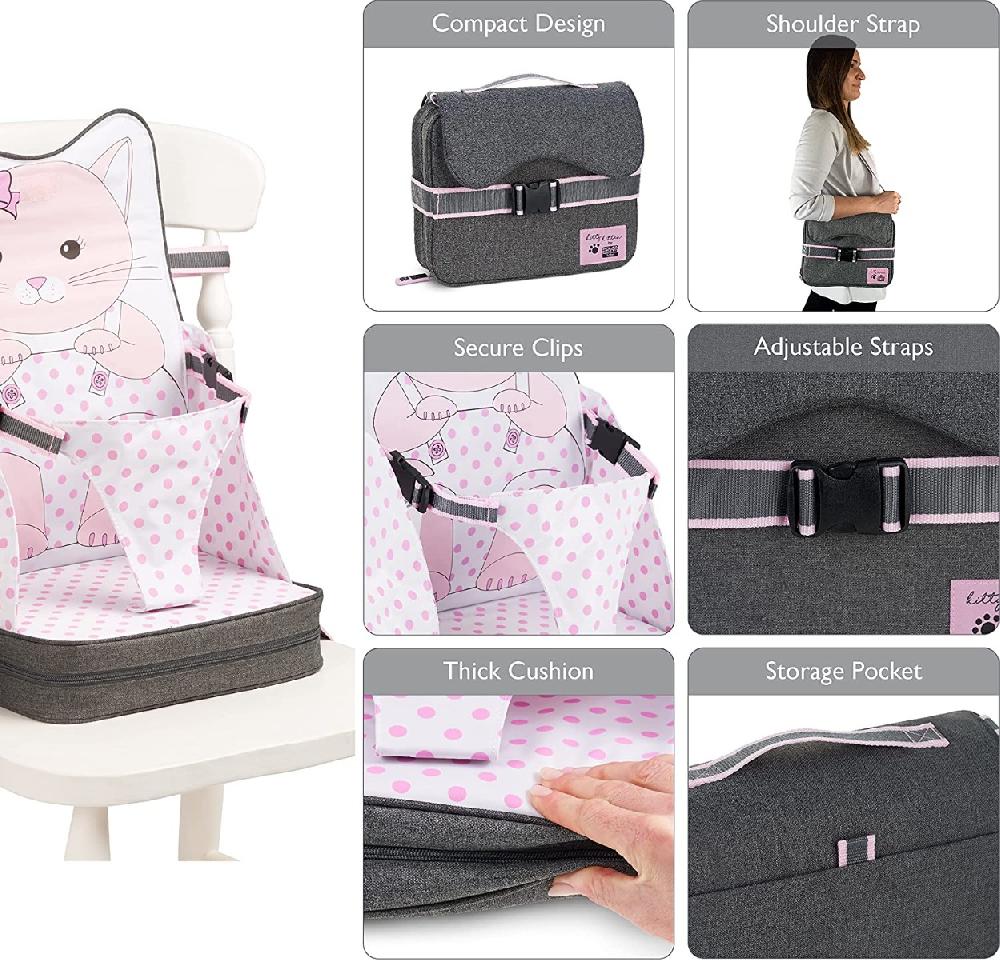 Polar Gear Top Toddler Booster Seat For Chairs - Child-Friendly Solution