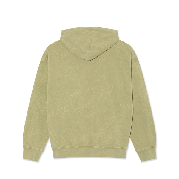 Polar Skate Co. Acid Frank Hoodie | Surf Logo - Light Green