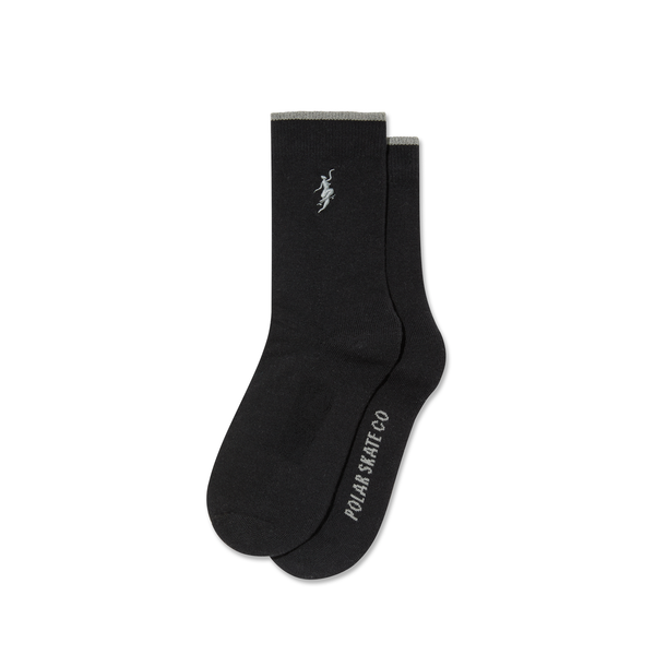 polar skate co. Business Socks | No Complies Forever - Black