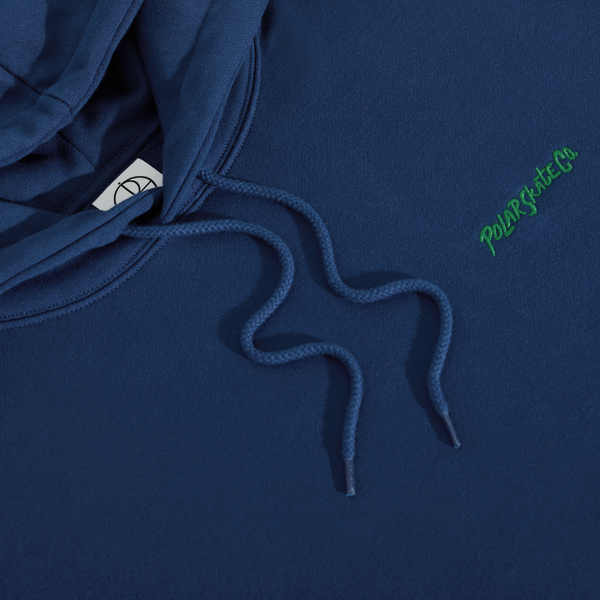 Polar Skate Co. Dave Hoodie | Surf Logo - Deep Royal Blue