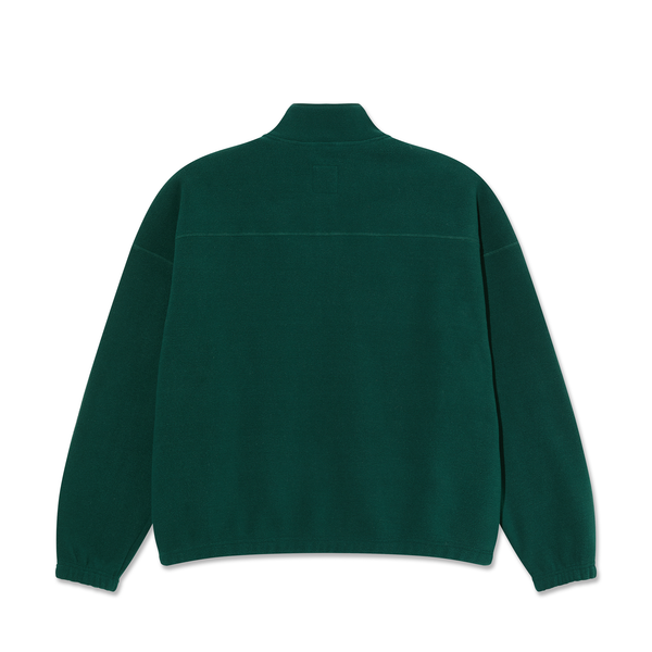 Polar Skate Co. Ivan Half Zip Sweatshirt - Dark Emerald