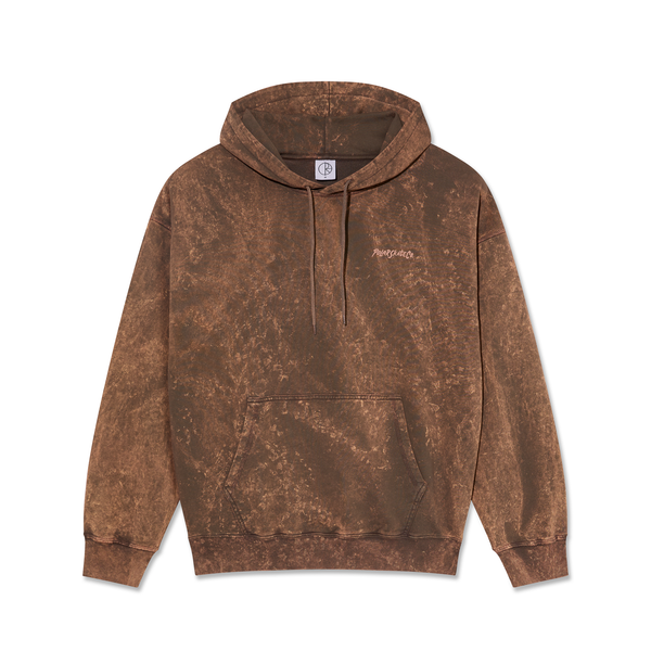 polar skate co. Acid Frank Hoodie | Surf Logo - Brown