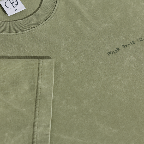 Polar Skate Co. Acid Tee | IOTIT - Army Green
