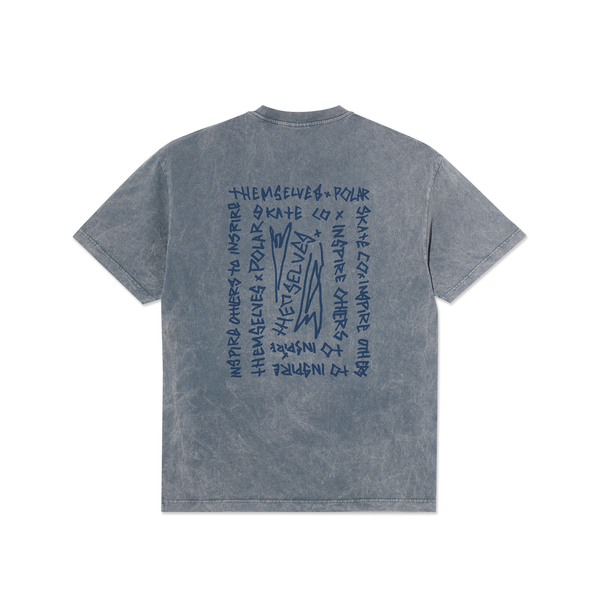 Polar Skate Co. Acid Tee | IOTIT - Grey