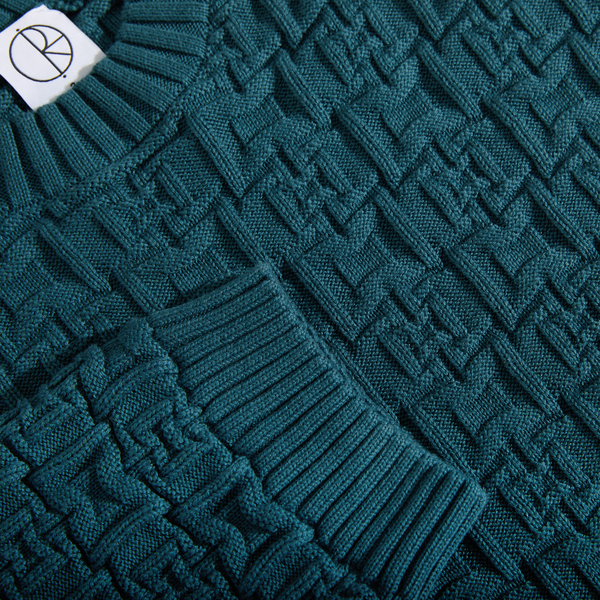 Polar Skate Co. Alex Sweater - Petrol Blue