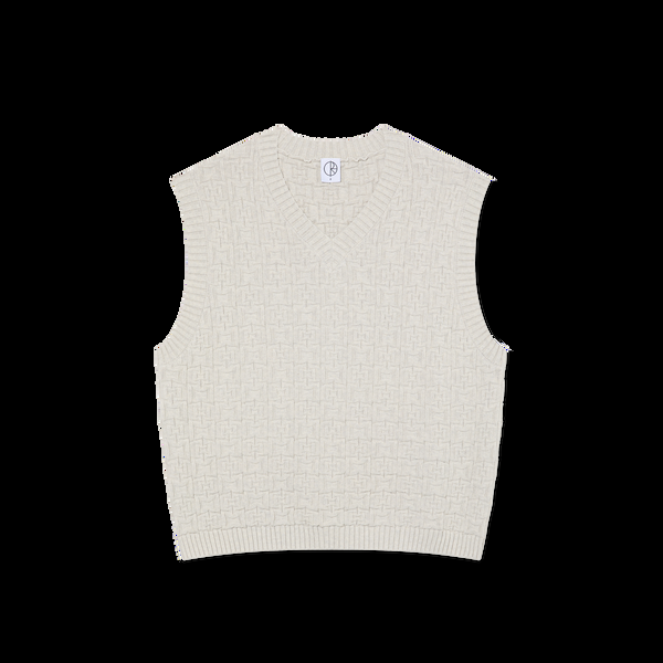 polar skate co. Alex Vest - Beige Grey Melange