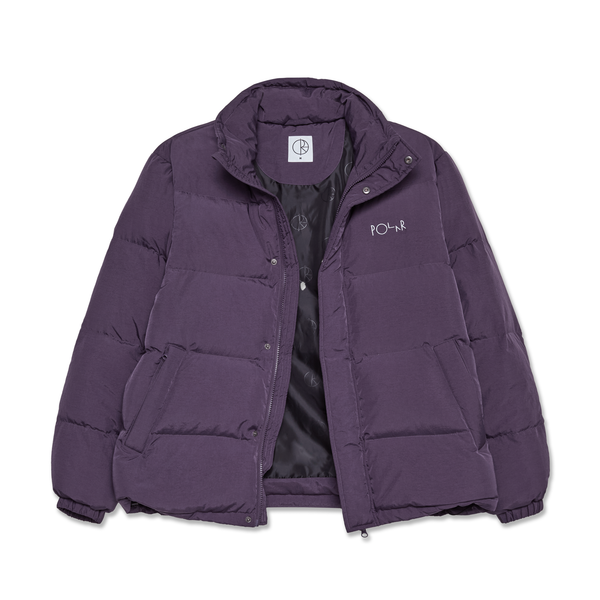 Polar Skate Co. Basic Puffer - Dark Violet
