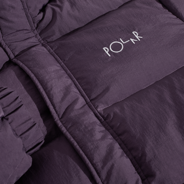 Polar Skate Co. Basic Puffer - Dark Violet