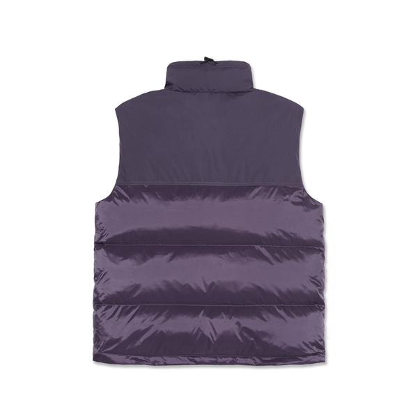 Polar Skate Co. Basic Puffer Vest - Dark Violet