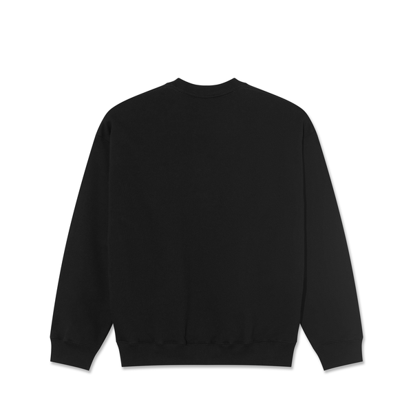 Polar Skate Co. Dave Crewneck | Shy Bow - Black