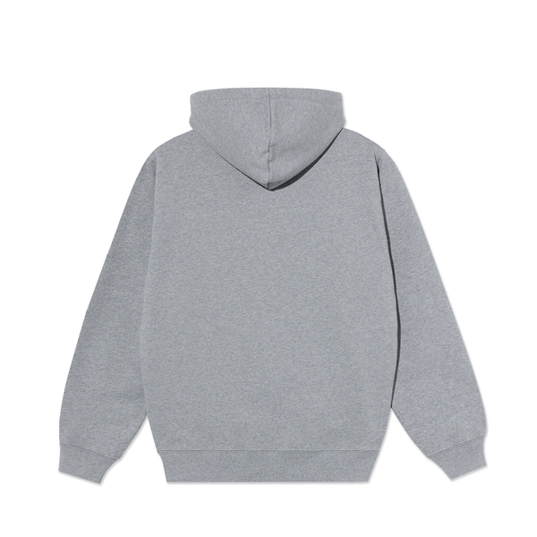 Polar Skate Co. Dave Hoodie | Cut Outs - Heather Grey