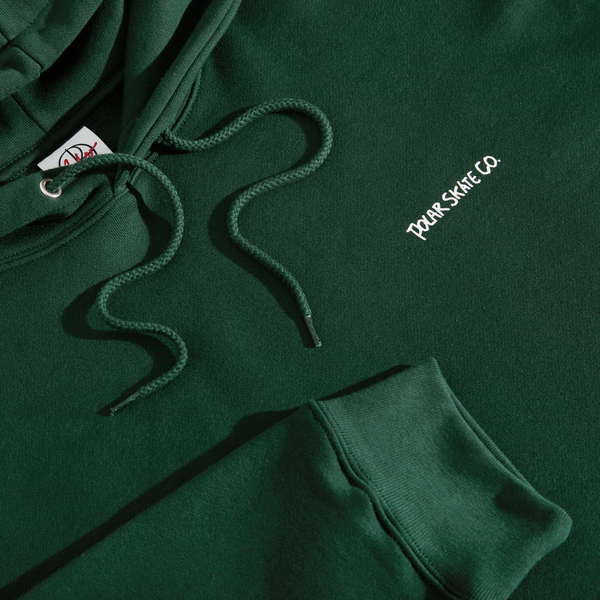 Polar Skate Co. Dave Hoodie | Dual Living - Dark Green