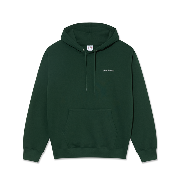 polar skate co. Dave Hoodie | Dual Living - Dark Green