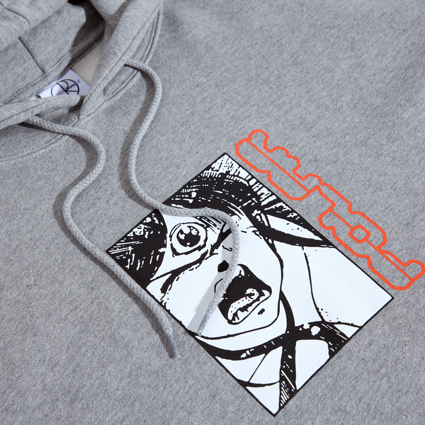 Polar Skate Co. Dave Hoodie | Third Eye - Heather Grey