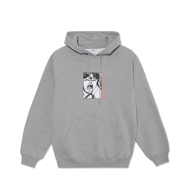 polar skate co. Dave Hoodie | Third Eye - Heather Grey