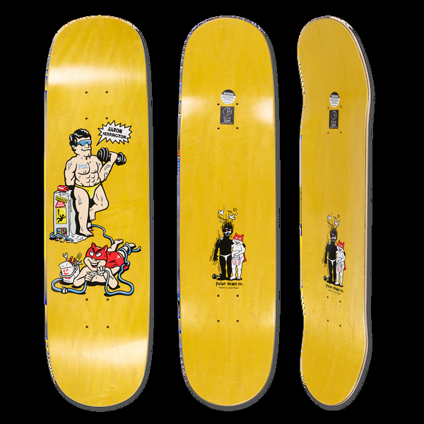 Polar Skate Co. Deck | Aaron Herrington - Pumping Iron