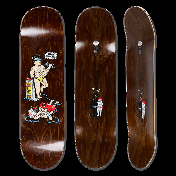 polar skate co. Deck | Aaron Herrington - Pumping Iron