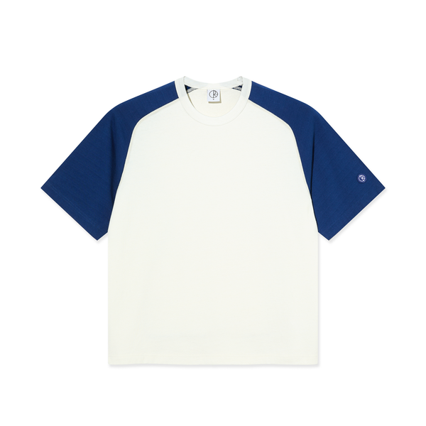 polar skate co. Doe Tee - Ivory/Ultramarine