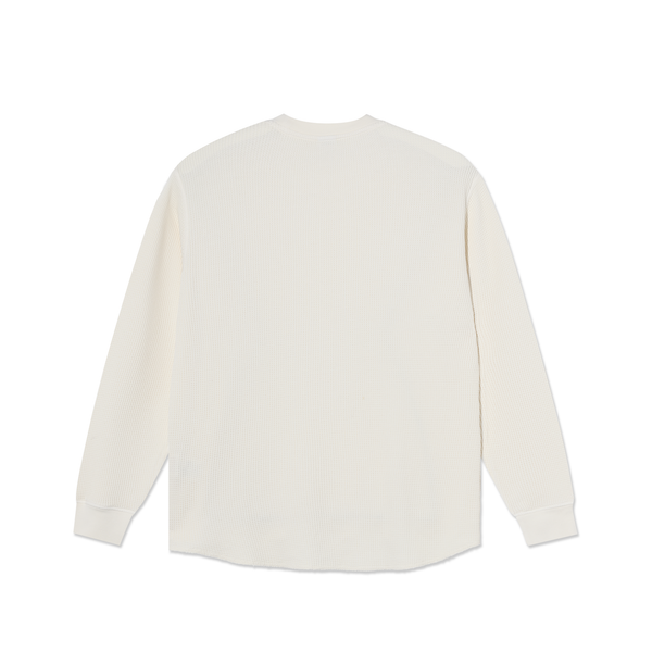 Polar Skate Co. Dylan LS Tee | Waffle - Ivory