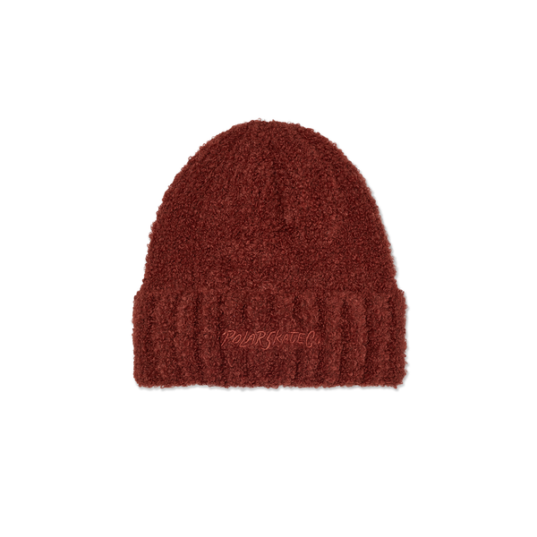 polar skate co. Fluff Beanie - Rust