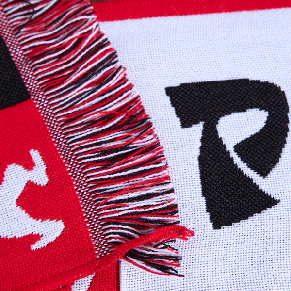 Polar Skate Co. Football Scarf | Checkers - Red