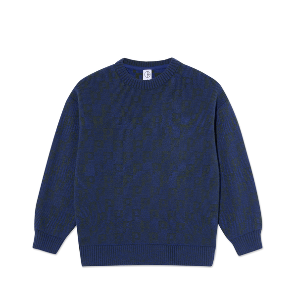 polar skate co. George Sweater | P Pattern - Blue/Green