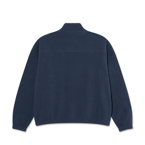Polar Skate Co. Ivan Half Zip Sweatshirt - Grey Blue