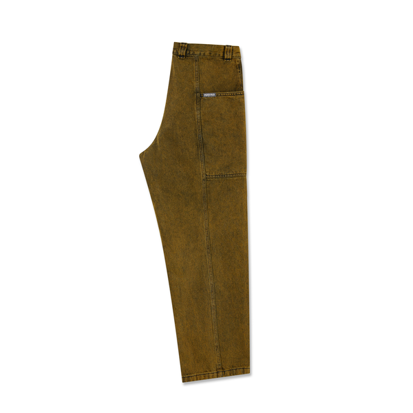 Polar Skate Co. Jiro Pants - Yellow Black