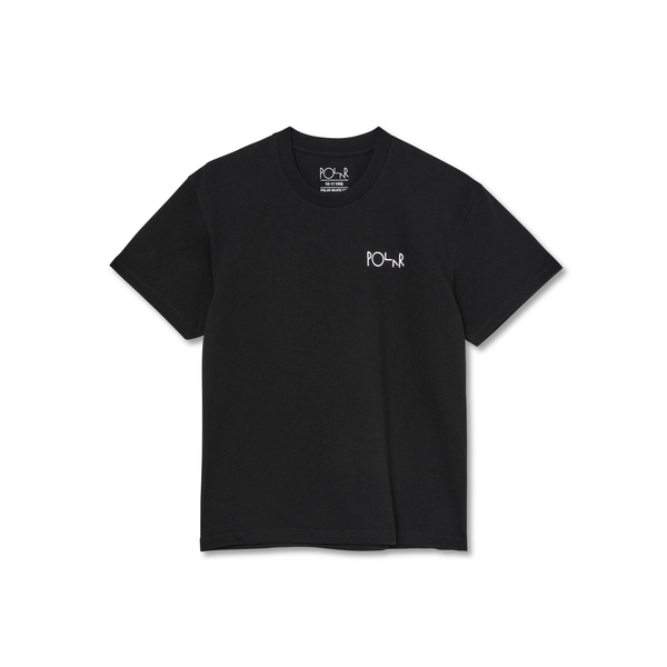 Polar Skate Co. Jr. Tee | Stroke Logo - Black