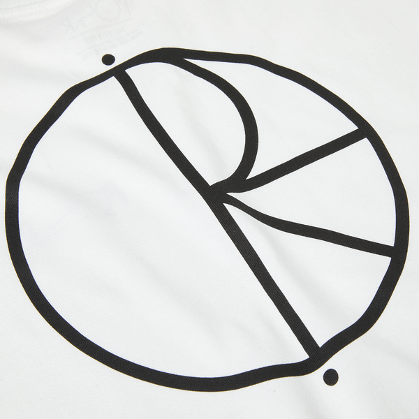 Polar Skate Co. Jr. Tee | Stroke Logo - White