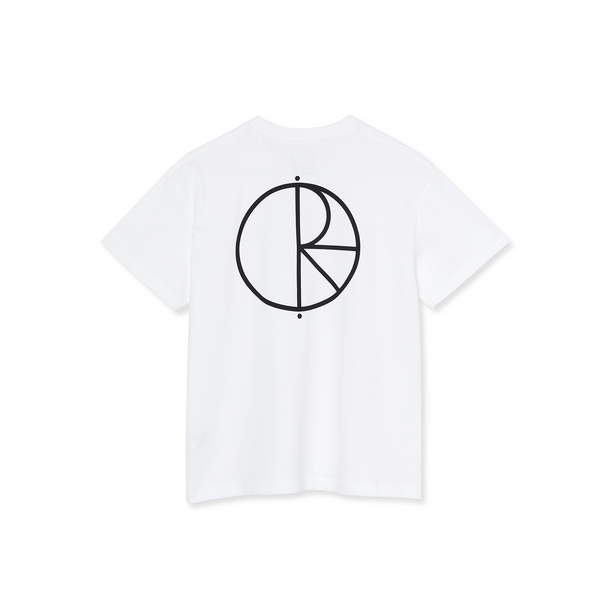 polar skate co. Jr. Tee | Stroke Logo - White