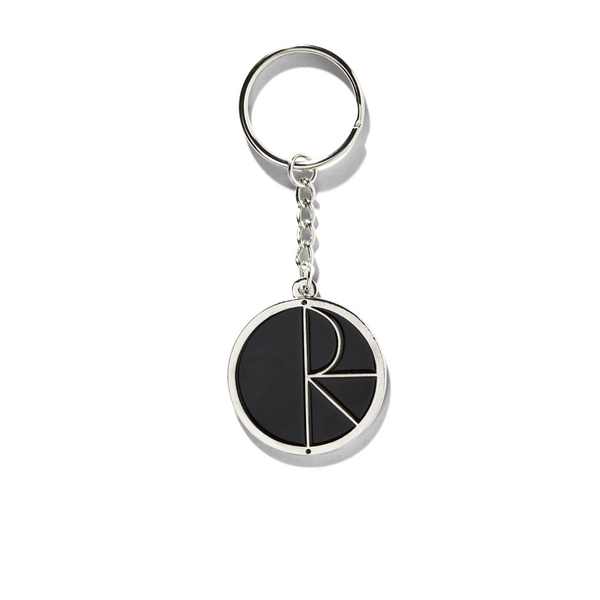 polar skate co. Keychain | Fill Logo - Black