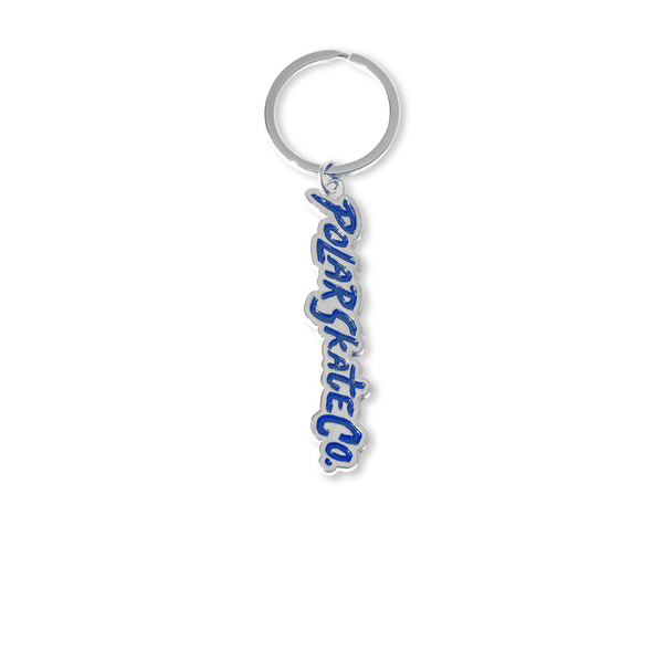 polar skate co. Keychain | Surf Logo - Blue